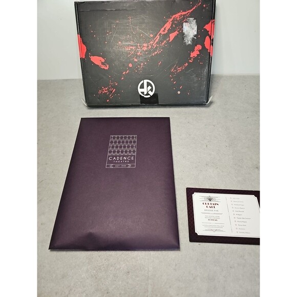 Hunt A Killer  Curtain Call Cadence Theatre Episode 5 Mystery Game NEW Sealed - Picture 1 of 5